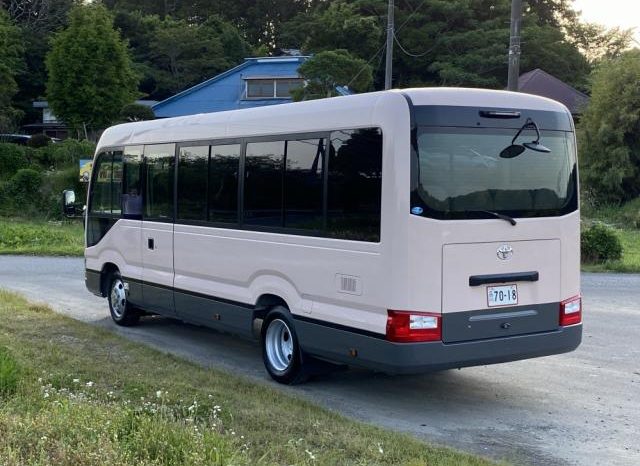 Toyota Coaster 2018 full
