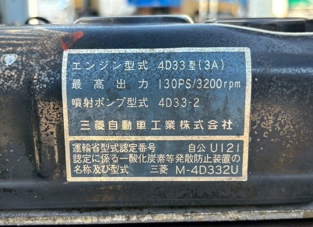 Mitsubishi Fuso Canter Flat Body (4D33) full