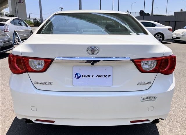 Toyota Mark X 250G Relax Selection 2010 full