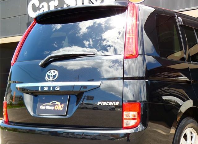 Toyota ISIS Platana Black Limited 2010 full