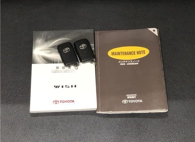 Toyota Wish G 2009 full