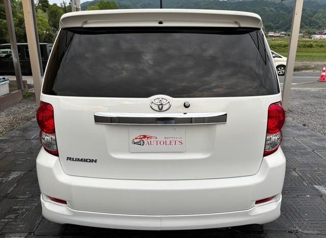 Toyota Corolla Rumion G Aero Tourer 2008 full