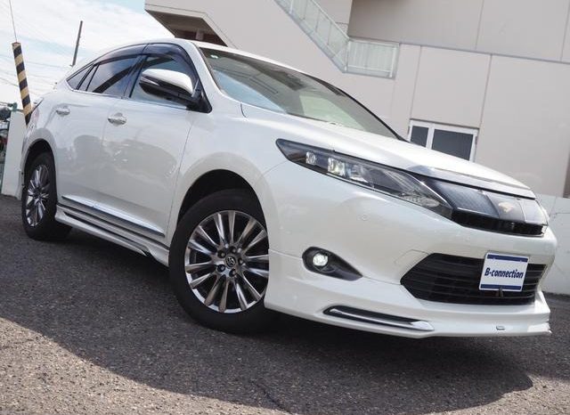 Toyota Harrier Premium Advanced 2015 full