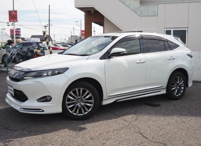 Toyota Harrier Premium Advanced 2015 full