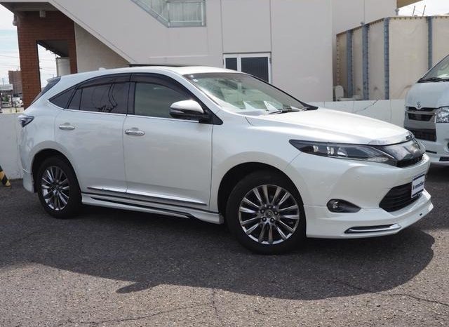Toyota Harrier Premium Advanced 2015 full