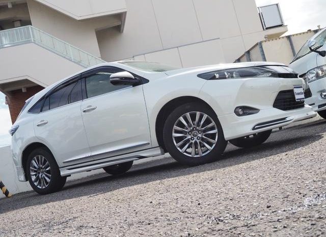 Toyota Harrier Premium Advanced 2015 full