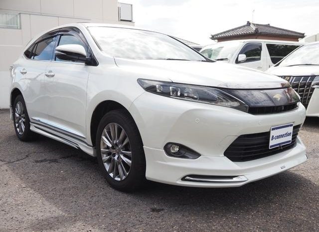 Toyota Harrier Premium Advanced 2015 full