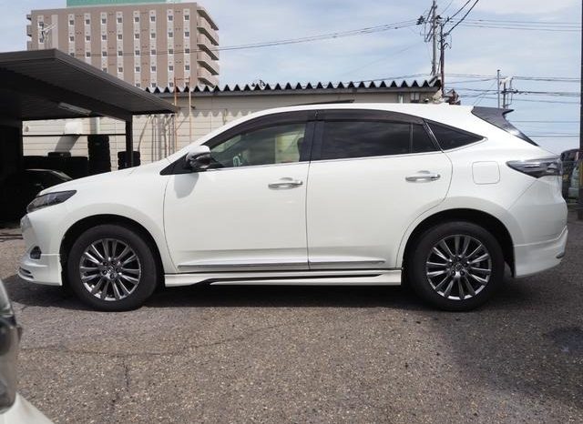 Toyota Harrier Premium Advanced 2015 full