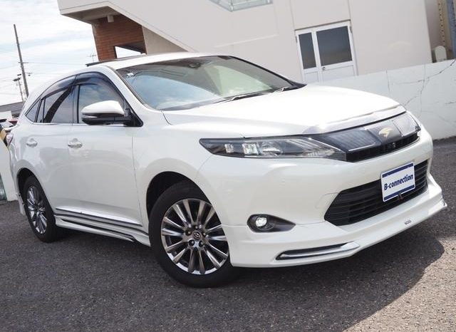 Toyota Harrier Premium Advanced 2015 full