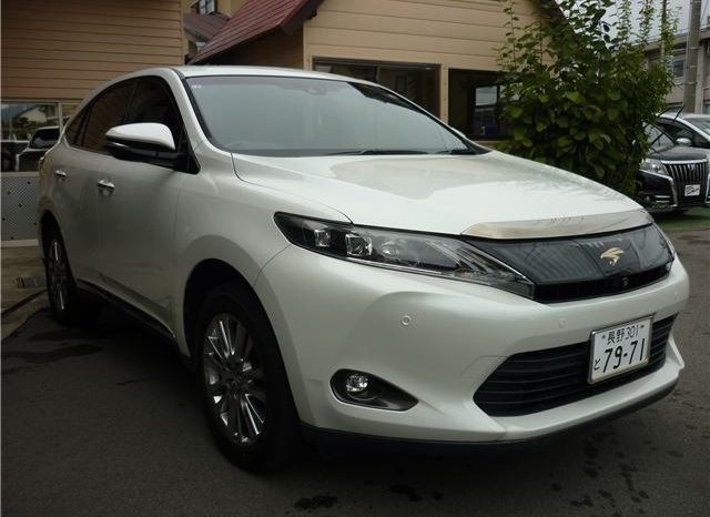 Toyota Harrier Premium Advanced 2014 full