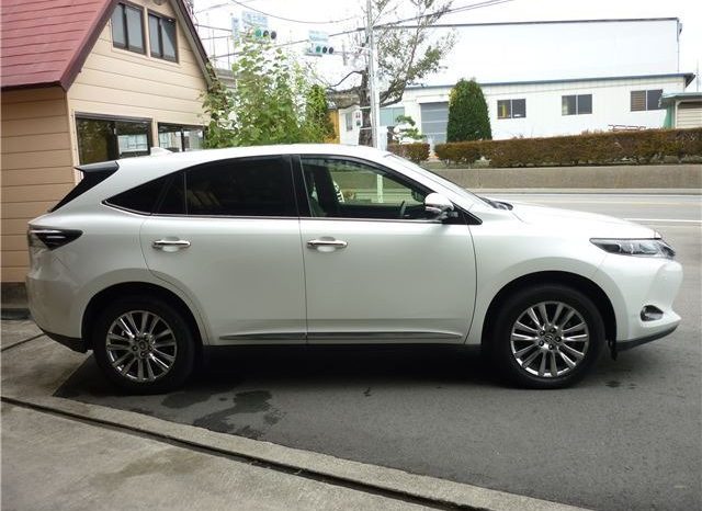 Toyota Harrier Premium Advanced 2014 full