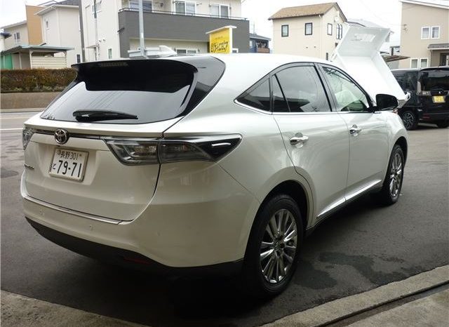 Toyota Harrier Premium Advanced 2014 full