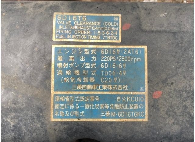 Mitsubishi Fuso Fighter Flat Body 4 Tonner 6D16 1995 full