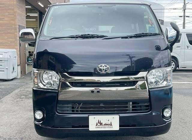 TOYOTA HIACE VAN SUPER GL DARK PRIME 2017 full