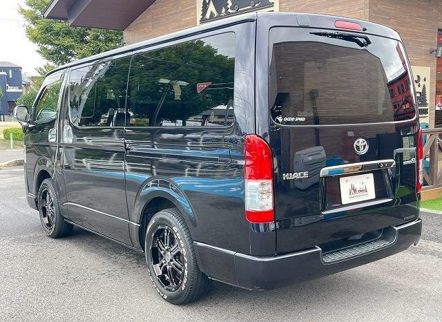 TOYOTA HIACE VAN SUPER GL DARK PRIME 2017 full