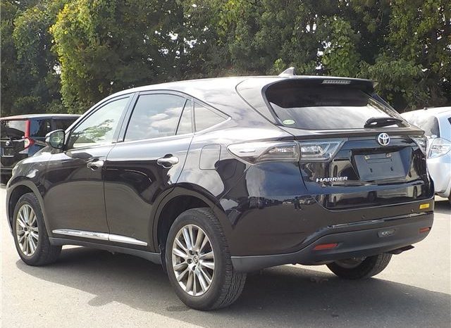 TOYOTA HARRIER PREMIUM ADVANCED PACKAGE 2014 full