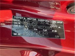 Toyota Mark X 250G 2013 full