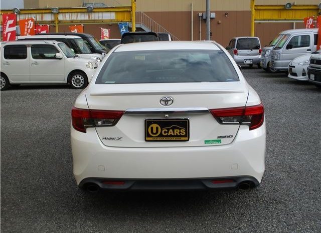 Toyota Mark X 250D S Package 2015 full