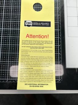 Chevrolet Silverado 1500 LTZ Callaway SC560 4×4 2016 full