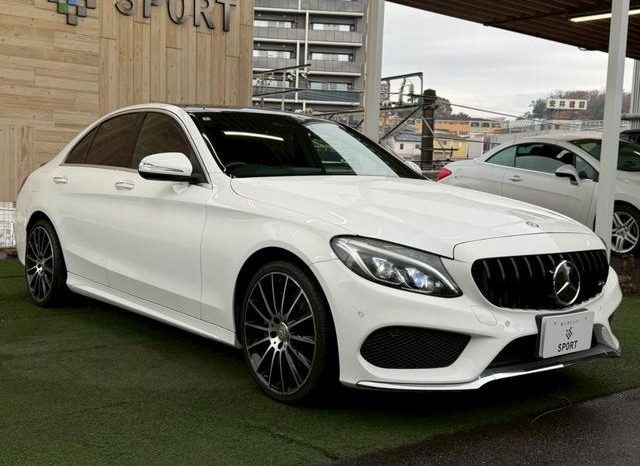 MERCEDES BENZ C-CLASS C200 AVANTGARDE AMG LINE 2015 full