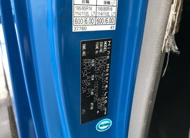 HINO DUTRO DUMP NO4C 2009 full