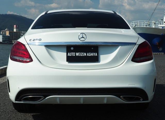 MERCEDES BENZ C-CLASS C200 AVANTGARDE AMG LINE 2015 full