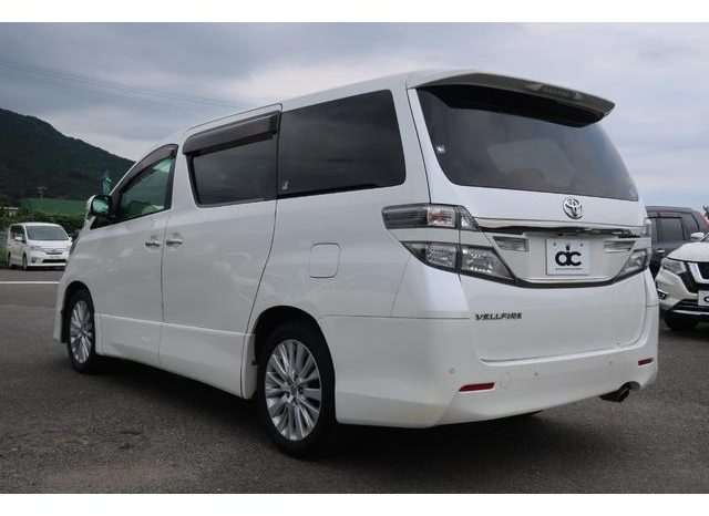 TOYOTA VELLFIRE 2.4Z 2012 full