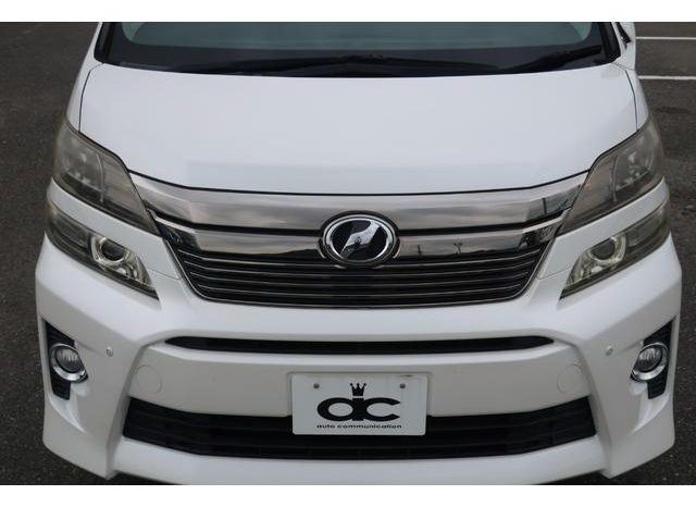 TOYOTA VELLFIRE 2.4Z 2012 full