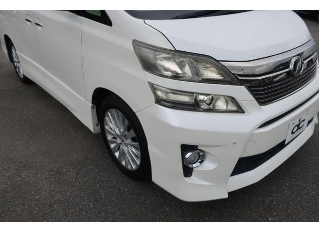 TOYOTA VELLFIRE 2.4Z 2012 full
