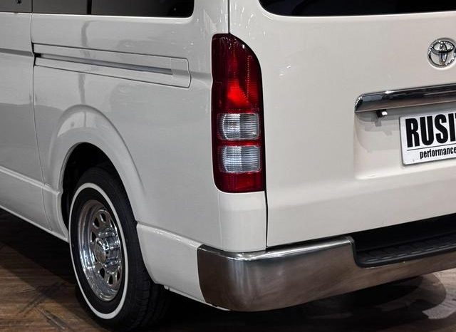 TOYOTA HIACE VAN LONG SUPER GL 2009 full