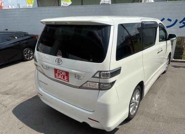Toyota Vellfire 2.4Z 2008 full