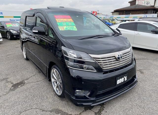 TOYOTA VELLFIRE 2.4Z 2008 full