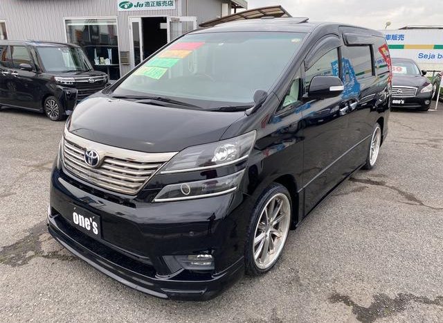 TOYOTA VELLFIRE 2.4Z 2008 full