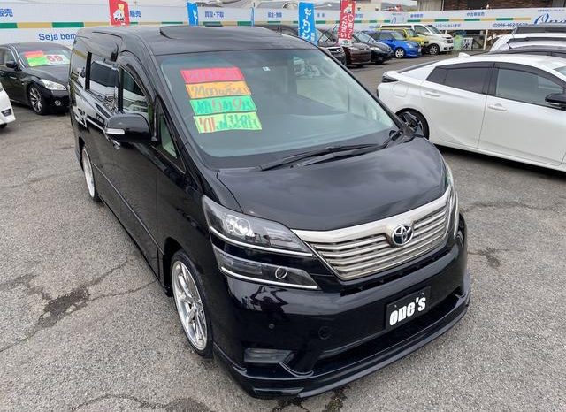 TOYOTA VELLFIRE 2.4Z 2008 full