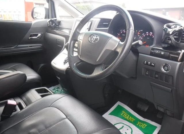 TOYOTA VELLFIRE 2.4Z 2012 full