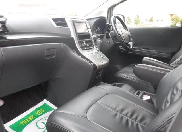 TOYOTA VELLFIRE 2.4Z 2012 full