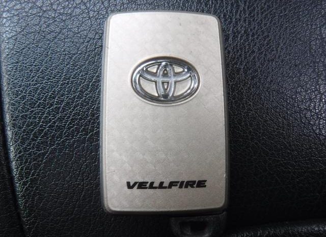 TOYOTA VELLFIRE 2.4Z 2012 full