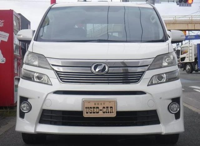 TOYOTA VELLFIRE 2.4Z 2012 full