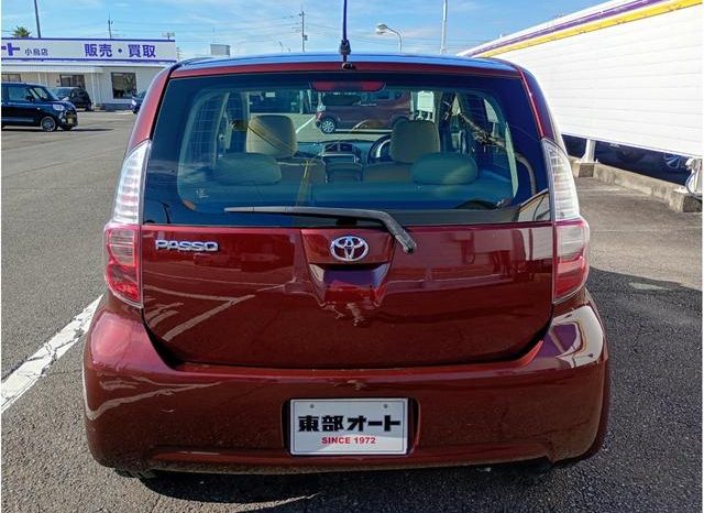 TOYOTA PASSO G F PACKAGE 2008 full