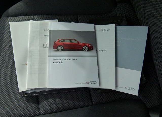 AUDI A3 SPORTBACK 1.4 TFSI 2013 full