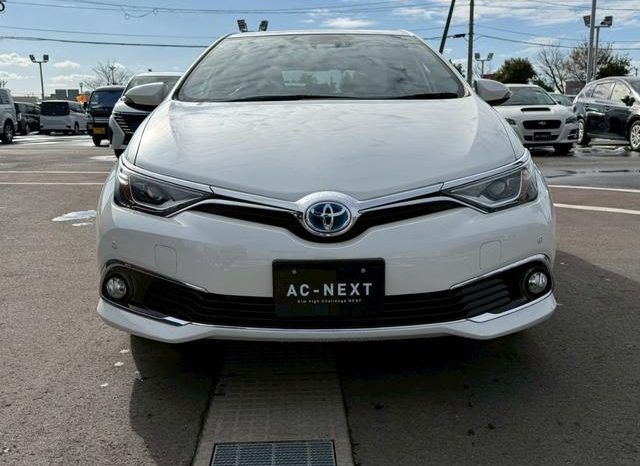 TOYOTA AURIS HYBRID G PACKAGE 2016 full