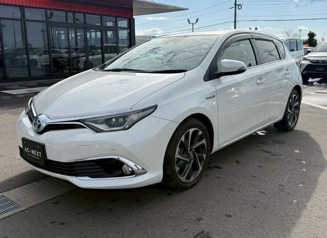 TOYOTA AURIS HYBRID G PACKAGE 2016 full