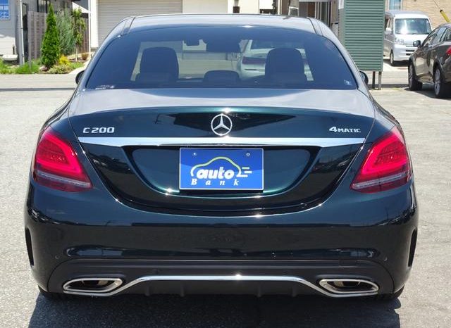 MERCEDES BENZ C-CLASS C200 4MATIC AVANTGARDE AMG LINE 2019 full