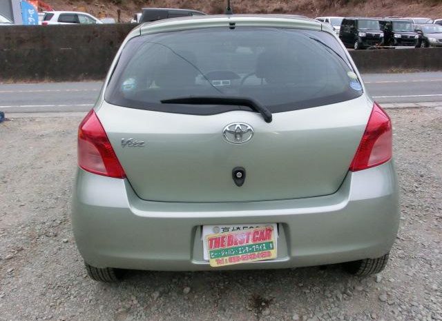 TOYOTA VITZ F 2006 full
