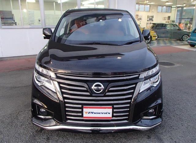NISSAN ELGRAND 250HIGHWAY STAR S JET BLACK URBAN CHROME 2020 full