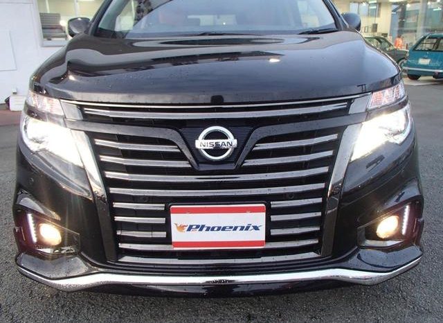 NISSAN ELGRAND 250HIGHWAY STAR S JET BLACK URBAN CHROME 2020 full