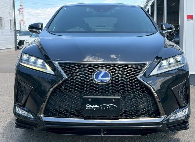 LEXUS RX RX450H F SPORT 2020 full