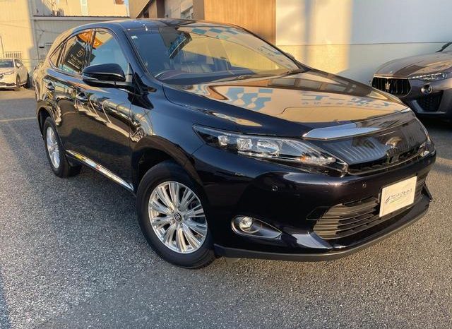 TOYOTA HARRIER ELEGANCE 2016 full