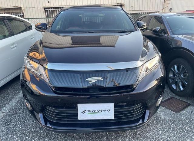 TOYOTA HARRIER ELEGANCE 2016 full
