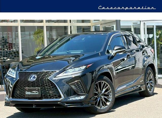 LEXUS RX RX450H F SPORT 2020 full